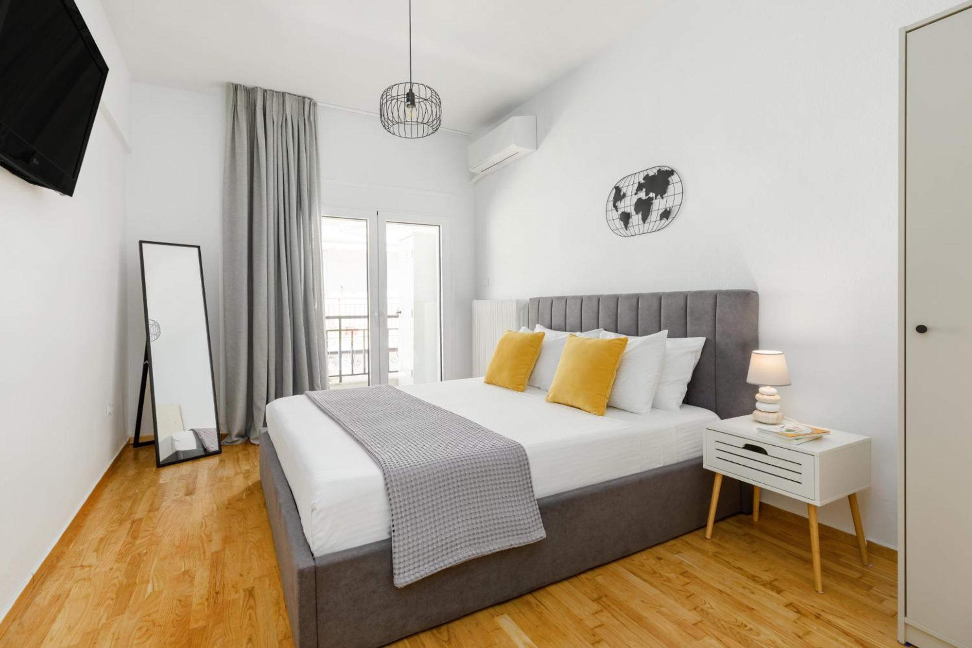 53 Central Luxury Apartment Kalamaria Thessaloniki Buitenkant foto