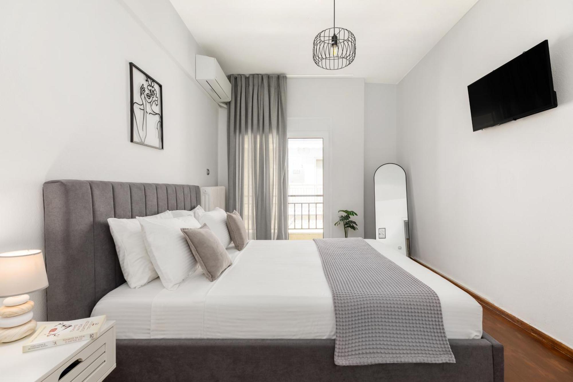53 Central Luxury Apartment Kalamaria Thessaloniki Buitenkant foto