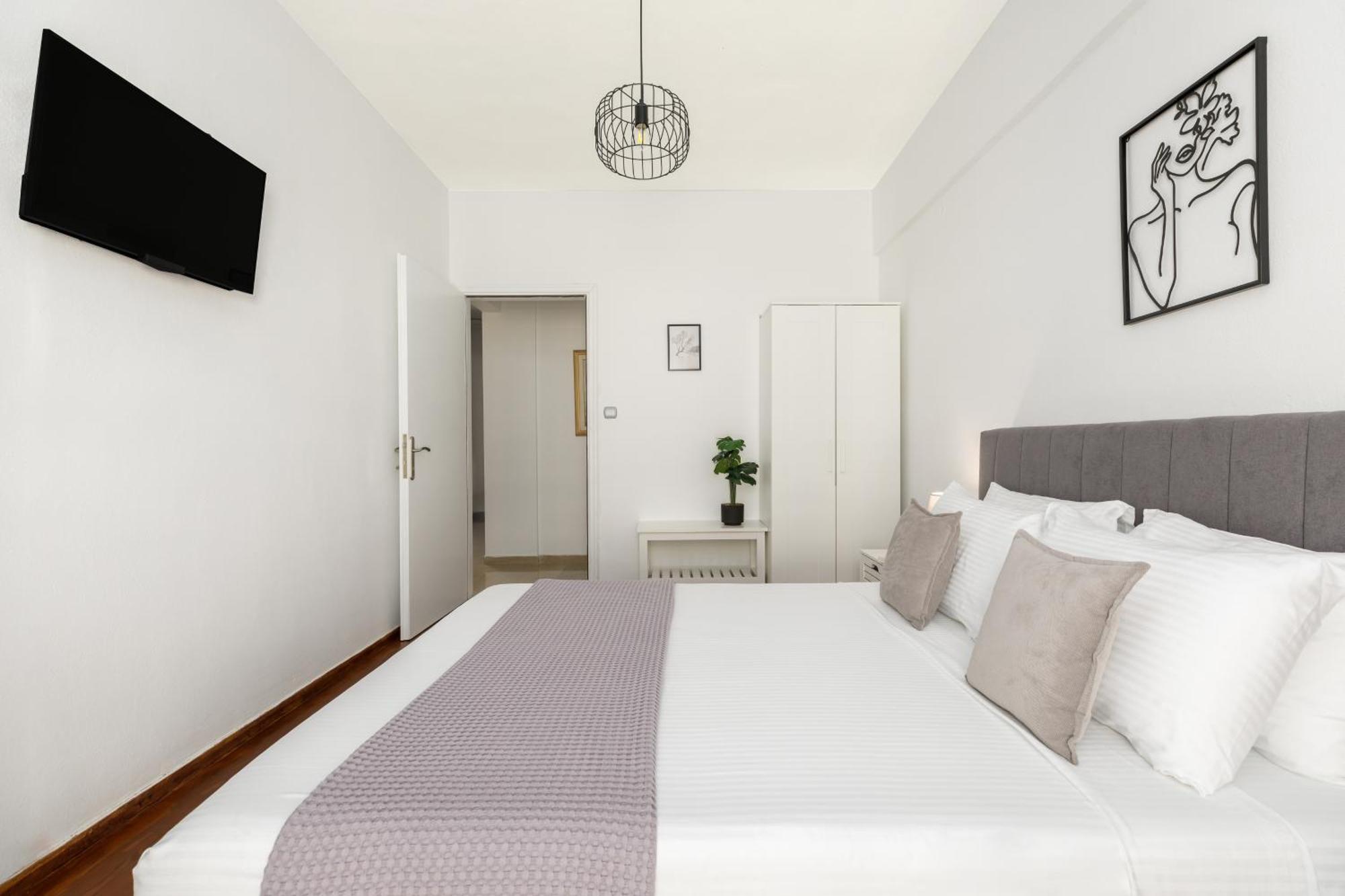 53 Central Luxury Apartment Kalamaria Thessaloniki Buitenkant foto
